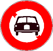 What does the traffic sign below mean? Please tick the correct answer in the box: