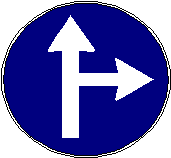 What does the traffic sign below mean? Please tick the correct answer in the box: